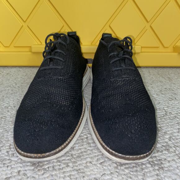 Cole Haan Shoes Mens 10.5 M ØriginalGrand Wingtip Oxford Black Casual C27959 main image 6